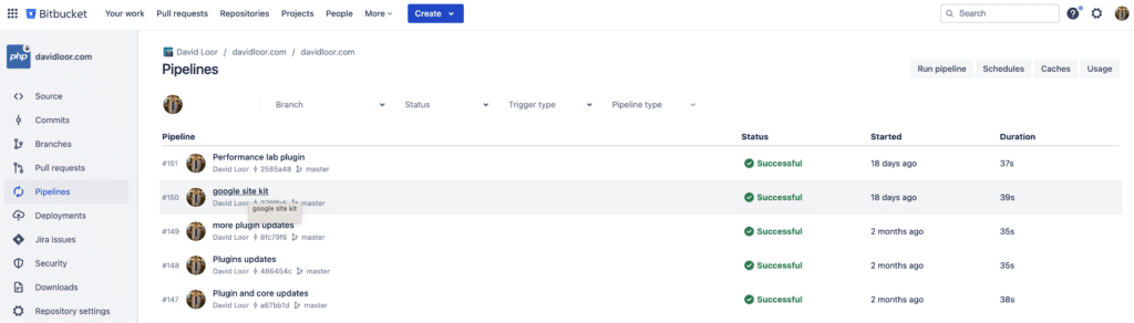 Bitbucket Pipelines