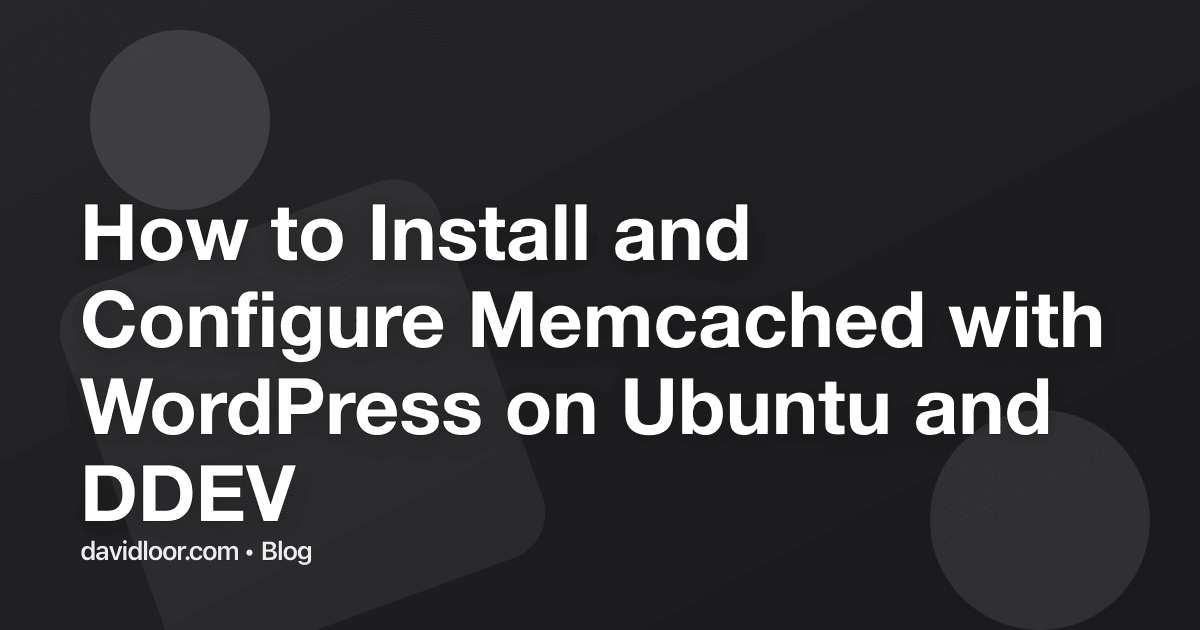 Cómo Instalar y Configurar Memcached con WordPress en…